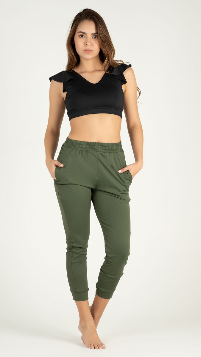 Pantalón Low Tipo Jogger Para Mujer, 52% OFF